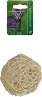 Boon k.splg rotanbal+bel 10cm bruin - thumbnail