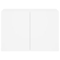 Tv-meubel wandgemonteerd 60x30x41 cm wit - thumbnail