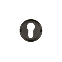 Hdd Pro Cylinderplaatje Rond Retro 50 Mm Classic Carbon Black - thumbnail