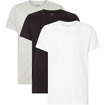 Calvin Klein 3-pack heren T-shirts - Crew neck - 100% katoenen heren ondershirts met ronde hals en korte mouw