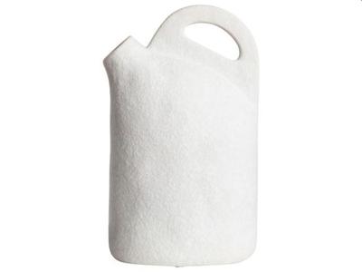 Gusta Vaas Met Handvat Wit 15,8x9,8x25m