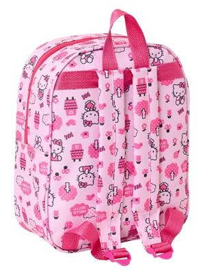 Kinderrugzak Hello Kitty Roze 22 x 27 x 10 cm 3D