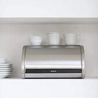 Brabantia broodtrommel met schuifdeksel medium matt steel - thumbnail