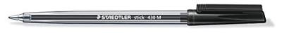 Pen Staedtler Stick 430 Zwart (50 Stuks)