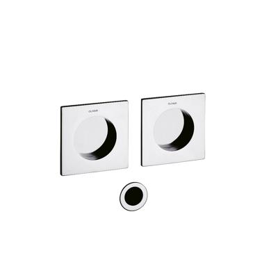 Olivari Schuifdeurkom Giotto Q chroom