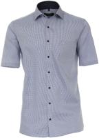 Casa Moda Heren Overhemd Blauw Oxford Korte Mouwen Comfort Fit - thumbnail