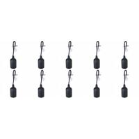 Verhuisfitting Set 10 Stuks - Zwarte E27 Fitting met 15cm Draad - thumbnail