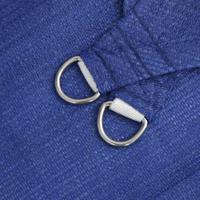 Zonnezeil 160 g/m 3/4x2 m HDPE blauw - thumbnail