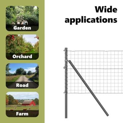 VidaXL Hek met paal grijs 0,4 x 10 m staal en pvc