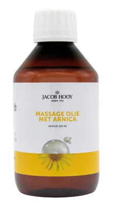Jacob Hooy Massage Olie Arnica 250ml Jacob Hooy Massage Olie Arnica 250ml