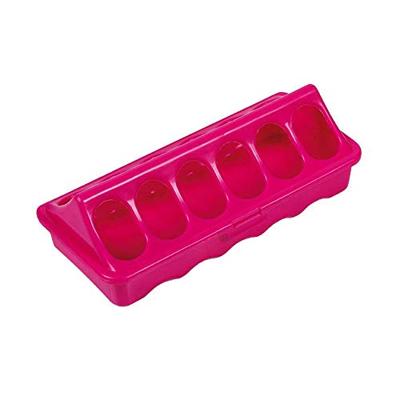 Pluimvee voertrog 20 cm assorti