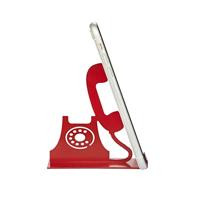 Telefoon Houder - Retro Telefoon Design Rood - thumbnail