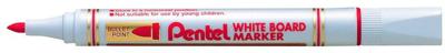 Pentel whiteboardmarker MW85, rood
