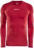 Craft 1906856 Pro Control Compression Tee LS Unisex - Bright Red - XXL - thumbnail