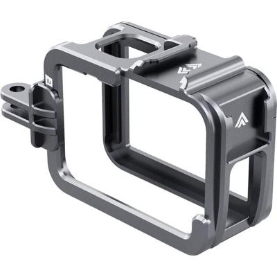 Telesin metalen cage V2 voor GoPro Hero 13/12/11/10/9 - beschermende behuizing met accessoirebevestiging