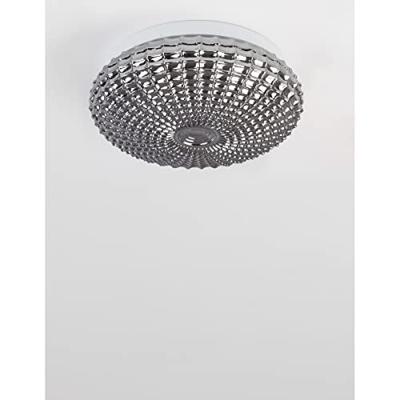 Lyora PlafondlampClam smoke glas - 9738254