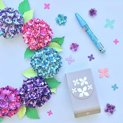 EK Tools • craft punch large confetti hydrangea