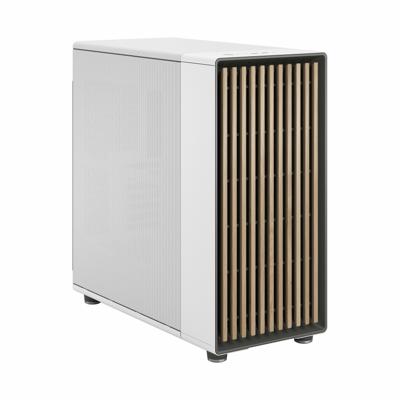 Fractal Design north xl midi tower behuizing (wit/houtkleur | 2x usb-a | 1x usb-c)