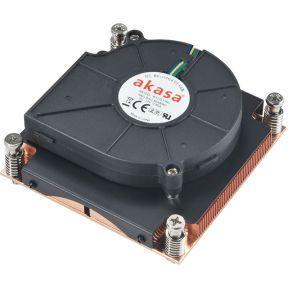 Akasa AK-CC6503BP01 koelsysteem voor computers Processor Luchtkoeler 7,5 cm Zwart, Koper 1 stuk(s)