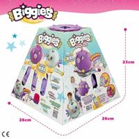 Knuffel Eolo Paars Pluche Plastic 45 x 45 x 45 cm Opblaasbaar (4 Stuks) - thumbnail