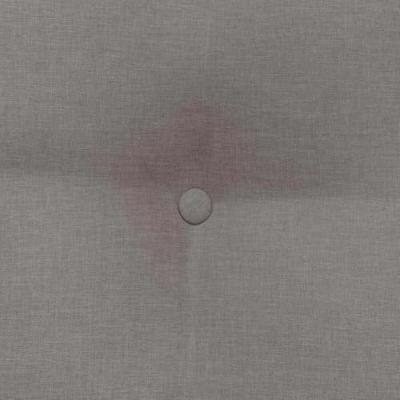 VidaXL Rugkussen taupe 80 x 24 x 50 cm stof