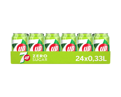 Seven Up free blik (24x 33cl)