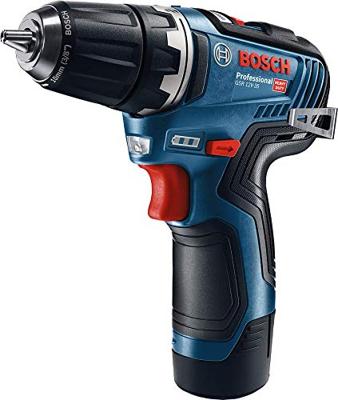 Bosch Blauw GSR 12 V-35 Accu schroefboor 12v | 2x 3.0Ah accu&apos;s in L-Boxx - 06019H8002