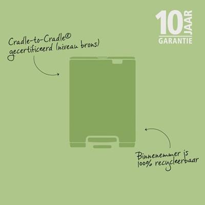 Brabantia Bo pedaalemmer 30 Liter Matt Black