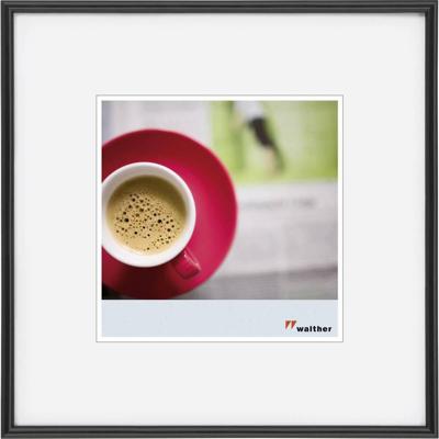 walther+ design KB440H Wissellijst Papierformaat: 40 x 40 cm (b x h) 40 cm x 40 cm Zwart walther+ design KB440H Wissellijst Papierformaat: 40 x 40 cm (b x h) 40 cm x 40 cm Zwart