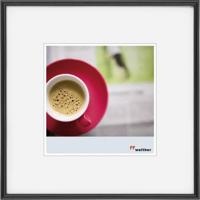 walther+ design KB440H Wissellijst Papierformaat: 40 x 40 cm (b x h) 40 cm x 40 cm Zwart - thumbnail