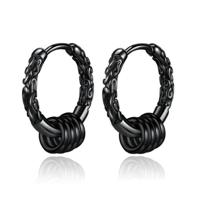 LGT JWLS Oorringen mannen - Rings Gunmetal - thumbnail