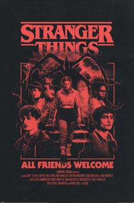 Poster Stranger Things 5 - All Friends Welcome 61x91,5cm