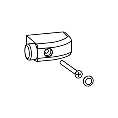 GU aanslagbuffer zwart met kunststof nr.90 K-12024-00-0-6