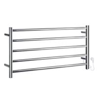 Elektrische Handdoekradiator Smedbo Dry Wide 100x48 cm 90W RVS Glans - thumbnail