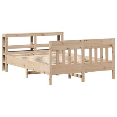 Bedframe zonder matras massief grenenhout 120x200 cm