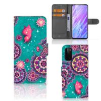 Samsung Galaxy S20 Hoesje Cirkels en Vlinders - thumbnail