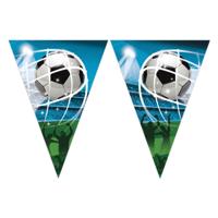 Globos Papieren vlaggenlijn fsc voetbal fans, 3mtr. - thumbnail