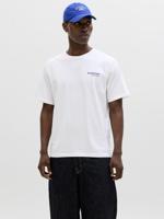 Jack & Jones Jjbali Tee Ss Crew Neck Print T-shirts 4889217 Bright White - thumbnail