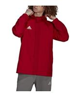 Heren Sportjas Adidas Entrada 22 Rood - Maat: M - thumbnail
