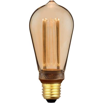 Nordlux LED ST64 E27 3,5-12W 1800K retro deco gold dimbaar - 2760105 Nordlux LED ST64 E27 3,5-12W 1800K retro deco gold dimbaar - 2760105