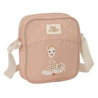 Schoudertas Sophie la Girafe Beige 16 x 18 x 4 cm - thumbnail