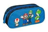 Undercover Etui super mario blauw met rits - thumbnail