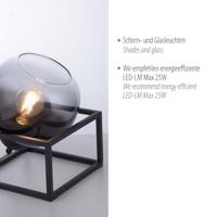 Just Light Zwarte tafellampZea - 15423-18 - thumbnail