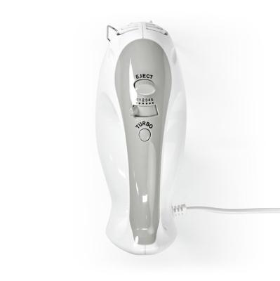 Nedis Handmixer | 200 W | Grijs / Wit | 1 stuks - KAHM100CWT KAHM100CWT