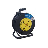 Elektra kabelhaspel 40M 230V 3x1,5mm² H07 neopreen snoer met thermische beveiliging - thumbnail