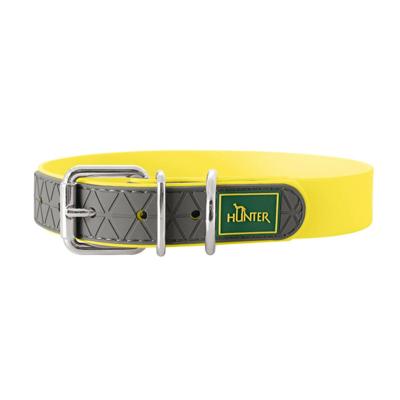 Hondenhalsband Hunter Convenience 53-61 cm L/XL Geel