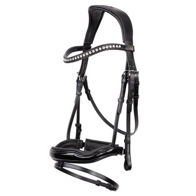 BR Bolton hoofdstel zwart maat:cob