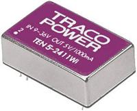 TracoPower TEN 5-2423WI DC/DC-converter, print 24 V/DC 15 V/DC, -15 V/DC 250 mA 5 W Aantal uitgangen: 2 x Inhoud 1 stuk(s) - thumbnail