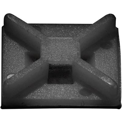 TRU COMPONENTS Bevestigingssokkel 541227 4-voudige invoeging Zwart 50 stuk(s) TRU COMPONENTS Bevestigingssokkel 541227 4-voudige invoeging Zwart 50 stuk(s)