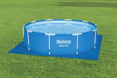 Beschermvloer voor demonteerbare zwembaden Bestway 335 x 335 cm (1 Stuks) - thumbnail